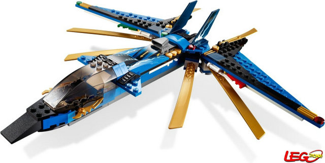 乐高lego 9442 忍者系列 杰的风暴战斗机new 2012