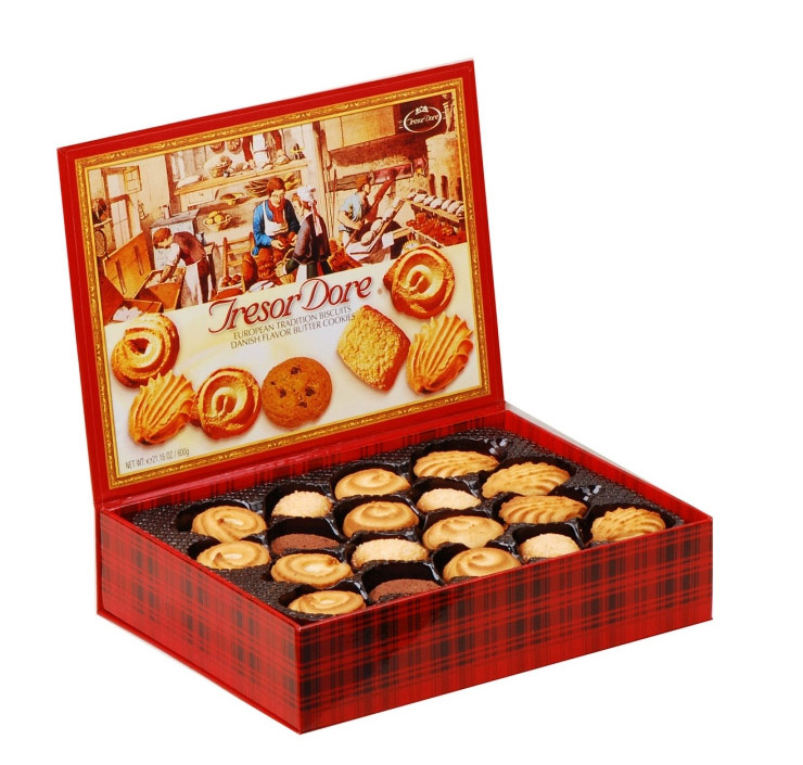 金莎丹麦风味牛油曲奇 600g