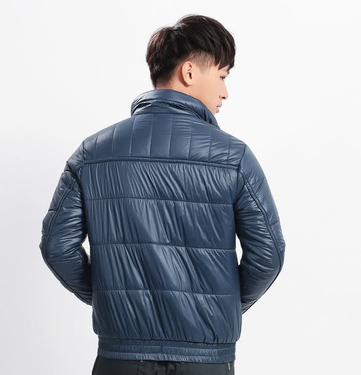 以纯秋装款新品男装棉衣外套男士棉衣21411854 枣红 170/88(m)