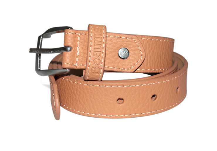 北客(beaume) 女款水牛皮腰带 qf0s5h04 浅卡其 m