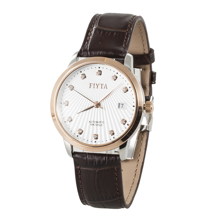 (评)飞亚达(fiyta)金表系列男士机械手表ga8428.mwrd