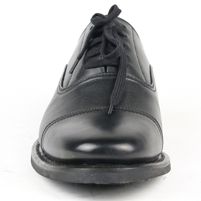3516皇家78军官胶底皮鞋老干部鞋三接头橡胶底款