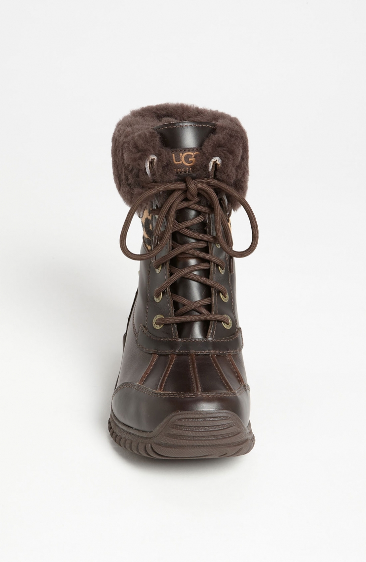 ugg 雪地靴 女式毛绒靴 stout exotic q00006799 10【图片 价格 品牌
