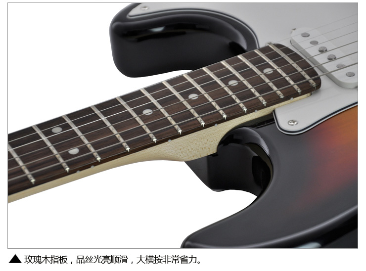 芬达fender 024-0001-506 中芬电吉他 国产芬达 送超值大礼包 白色