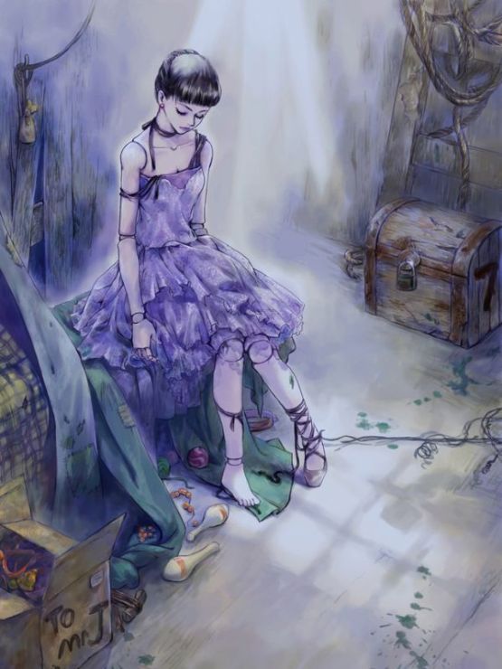 画意(huayi) 卡通木偶新娘 油画布 无框装饰画 2124050031 80*60cm