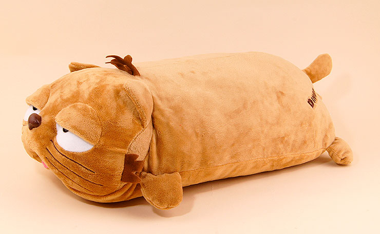 韩国dinga 大懒猫/大脸猫抱枕 小猫咪抱枕 毛绒玩具公仔 25cm