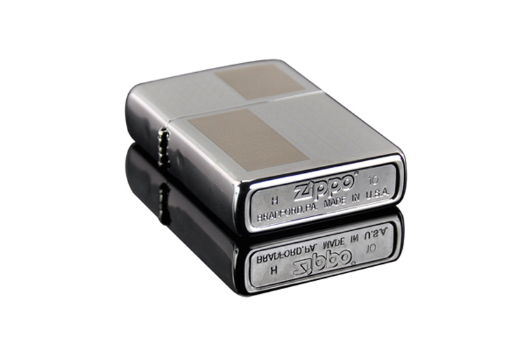 芝宝zippo打火机 直纹菱角24851