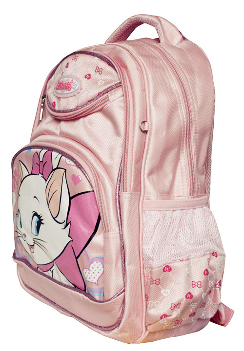 迪士尼/disney 玛丽猫学生书包双肩包cl-r0026 新品惊喜直降! 粉色