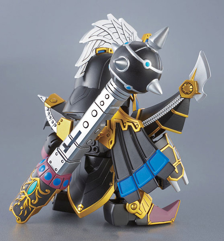 万代bandai 高达模型 三国敢达bb战士 三国传 敢达模型 夏侯渊