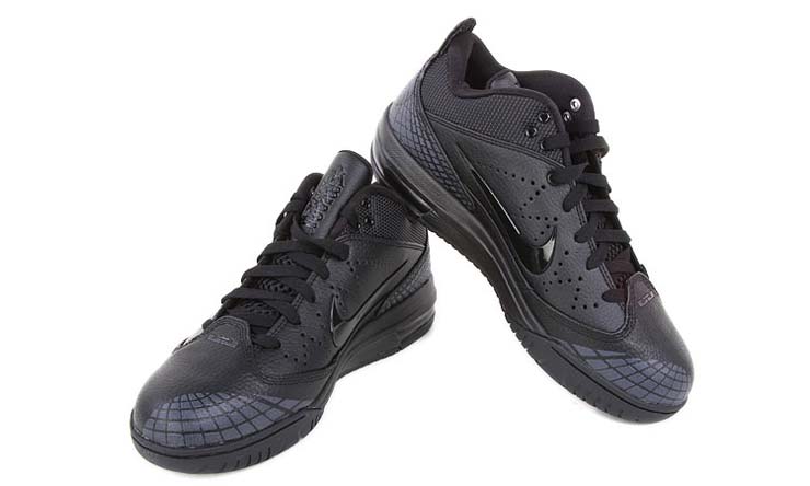 耐克nike男子运动休闲詹姆斯使节4蓝球鞋s 456815-001 黑色456815-001