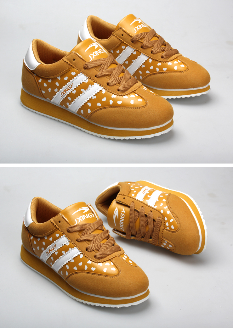 吉星宇 韩版女士小球鞋 时尚拼色 平底轻便女鞋 炮弹鞋 休闲运动鞋