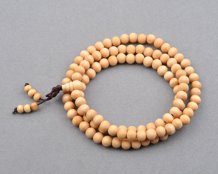 俏雅 印度白檀佛珠108颗8mm手链 手串