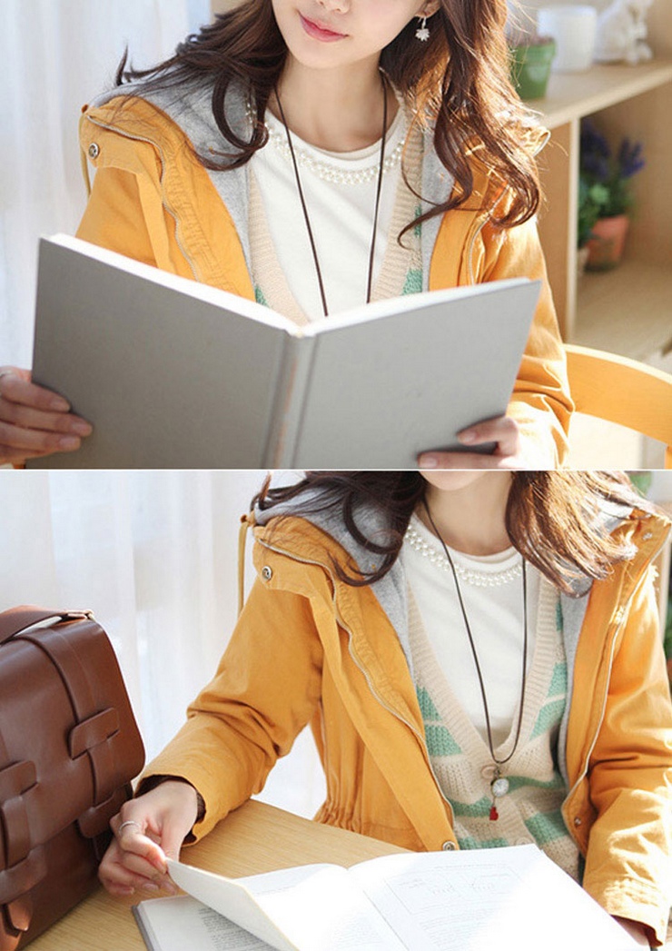 苏祺 品质女装 2012秋冬季 新品连帽风衣 时尚双层棉衣 女 12802橄榄