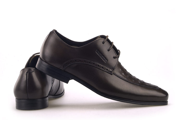 维思诺(vsnoon) 高档真皮钻石精英头层牛皮绑带商务正装男士皮鞋 am