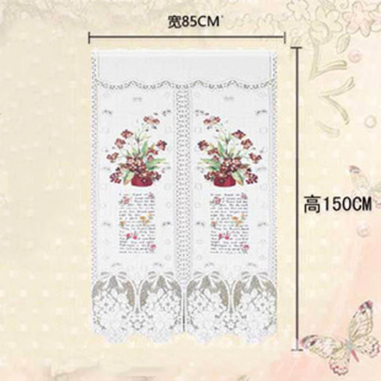 家的感觉 蝴蝶兰隔断帘 可作防蚊隔断门帘  门帘 85*90cm