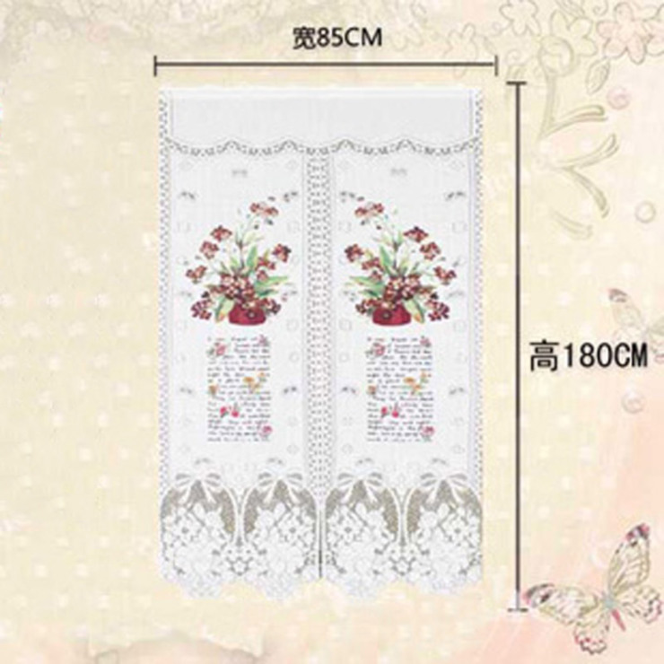 家的感觉 蝴蝶兰隔断帘 可作防蚊隔断门帘  门帘 85*90cm