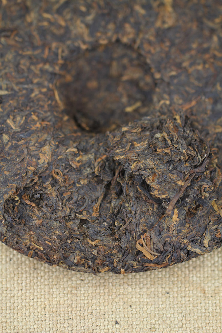 彩程 金芽醇香 冰岛古茶 普洱茶 熟茶 357克七子饼 2012年 云南