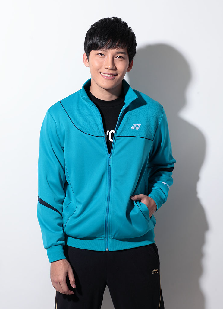 yonex尤尼克斯羽毛球服 男士运动外套cs5125 防静电 海蓝 l