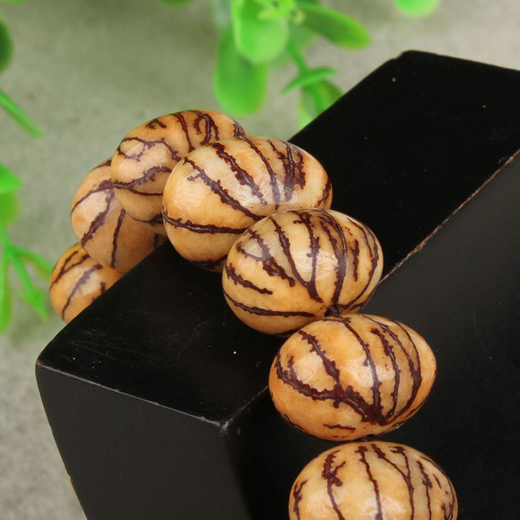 悦木之源 天然大金线菩提手珠15*11mm