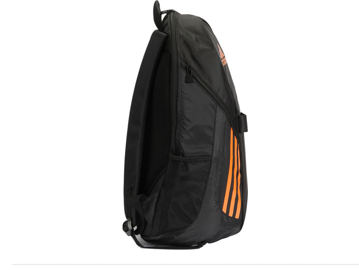 阿迪达斯 adidas martial arts 中性双肩背包 adiacc091-1 黑橙 均码