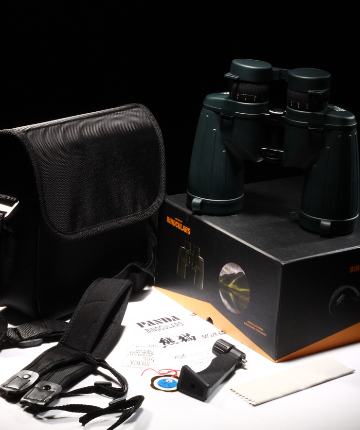 熊猫望远镜 领航员ms 10x50 fmc微光k4防水防震高清夜视充氮镜皇