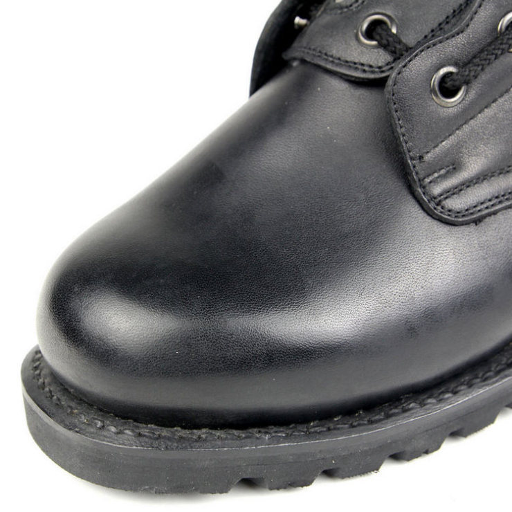 3516皇家航空 航天纪念靴头层牛皮户外战术靴h08-805d 黑色 38