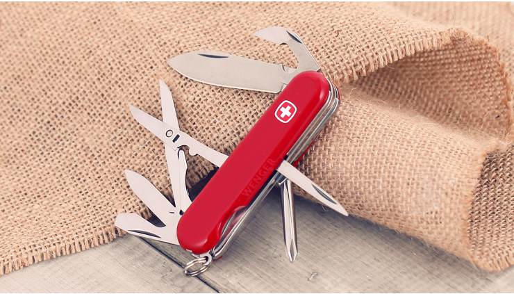 威戈wenger 瑞士军刀 经典系列classic 16 af.1.016.009.000