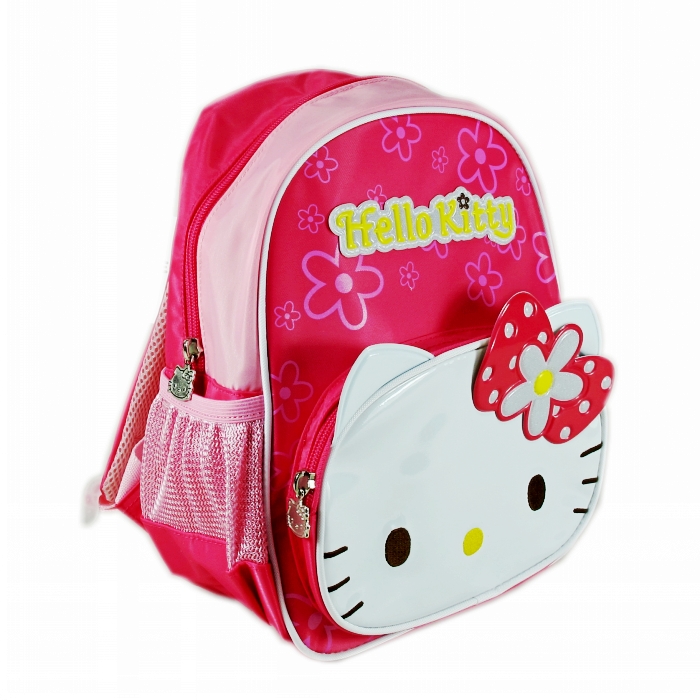 hello kitty凯蒂猫幼儿园双肩小书包kt5026 桃红 桃红