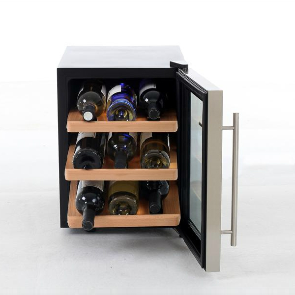 维诺卡夫(vinocave) sc-12ass 恒温电子红酒柜(黑色)