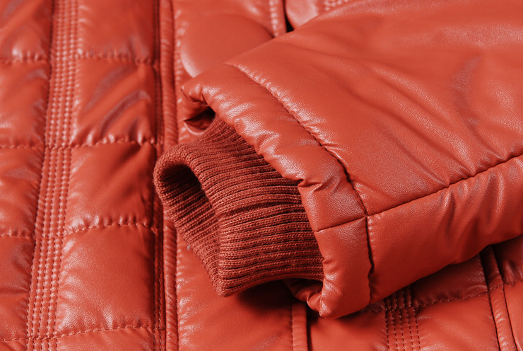 新款中老年妈妈时尚女装毛领拉链压格修身显瘦棉衣 fc凤凰55款 肉红色