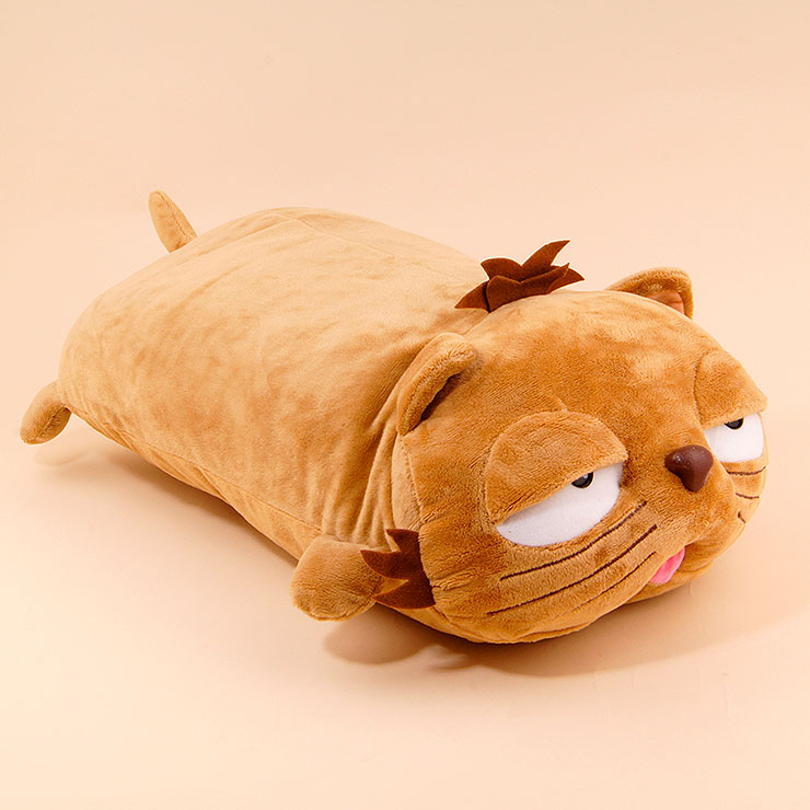 韩国dinga 大懒猫/大脸猫抱枕 小猫咪抱枕 毛绒玩具公仔 25cm