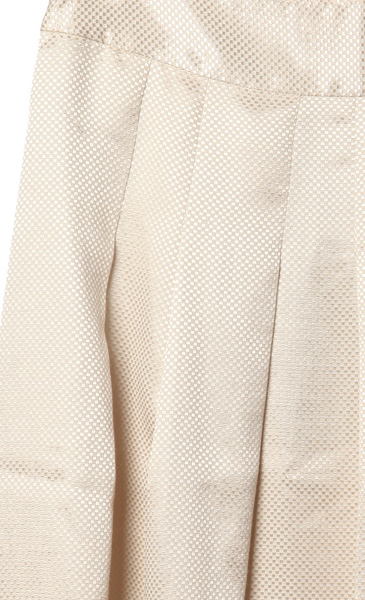 insun恩裳 2013夏季新款 暗纹a字裙 米色99350090 米色 38/m