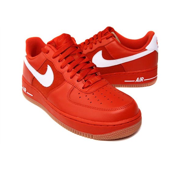 nike耐克 男子 air force 1 07 le 休闲鞋(315122-800) 红色 38.