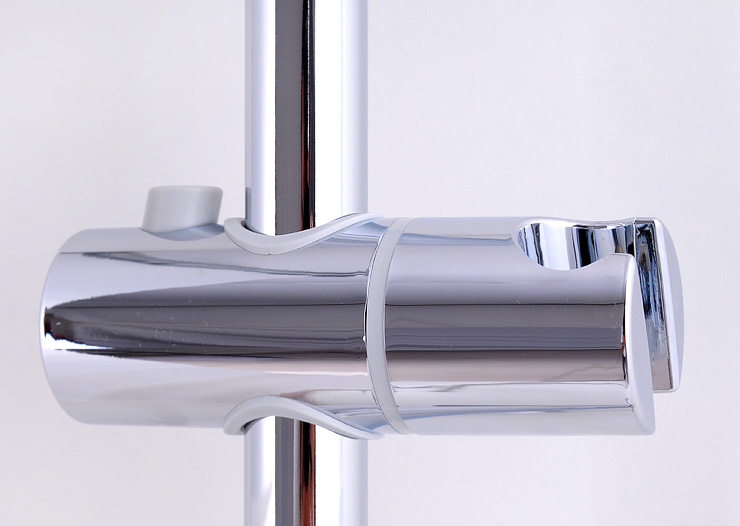 卡朋卫浴 时尚白色顶喷淋浴花洒套装 可升降多功能花洒套装k66031