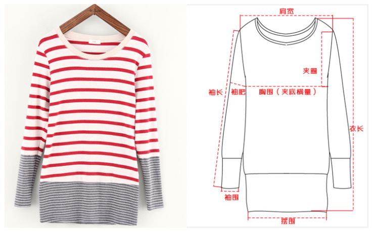 尺码 肩宽 胸围 袖长 袖围 袖肥 夹圈 衣长 摆围