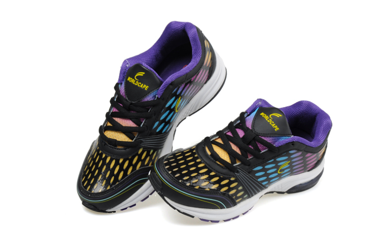 春雷 鸿星沃登卡 轻便减震 女跑步鞋p61585m 银玫红 39