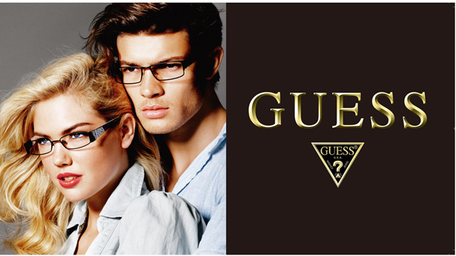 guess眼镜架gu1633 棕色brn