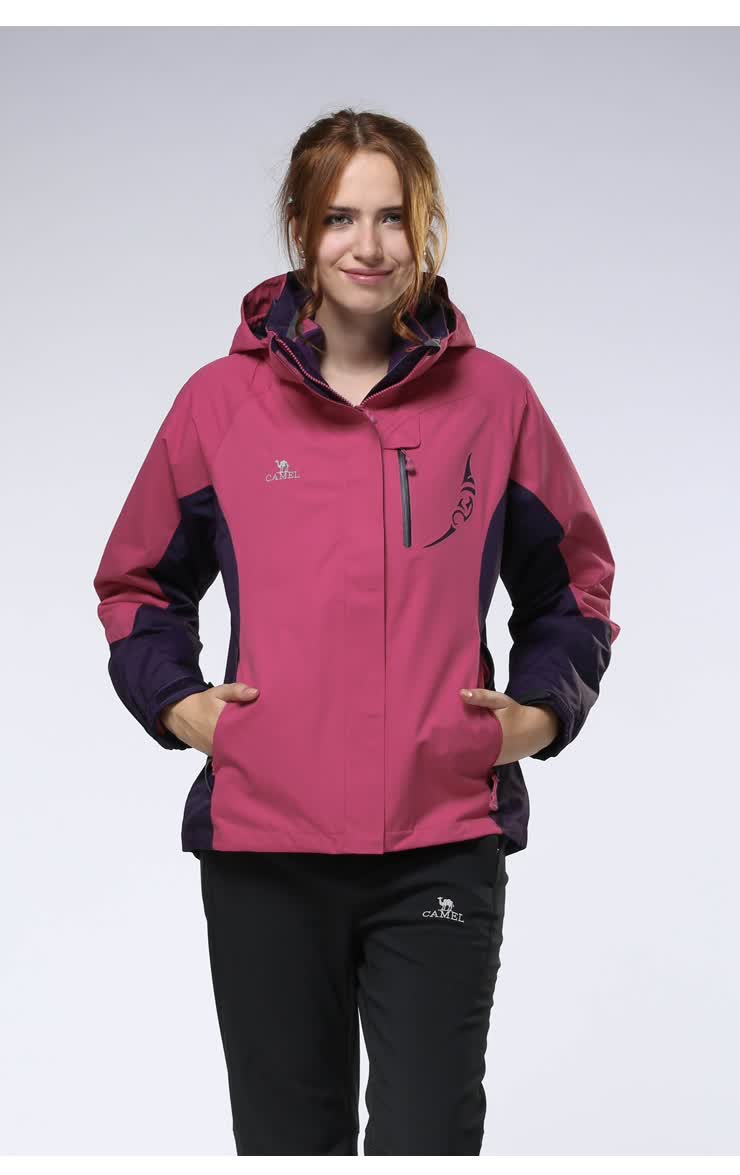 秋冬新品 女款休闲冲锋衣 2f16037 蓝色 xl【图片 价格 品牌 报价】