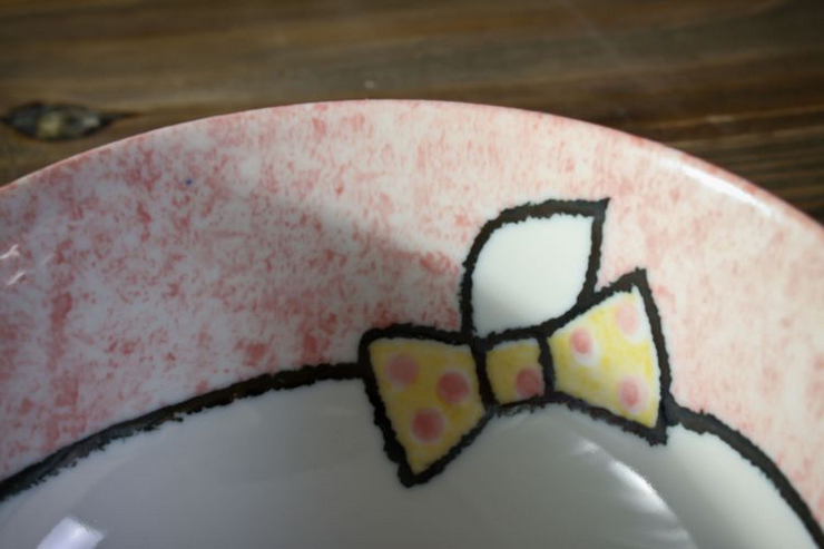 【品牌】:美浓烧 【名称】:笑颜猪2入饭碗/面碗 【尺寸】:碗口直径14