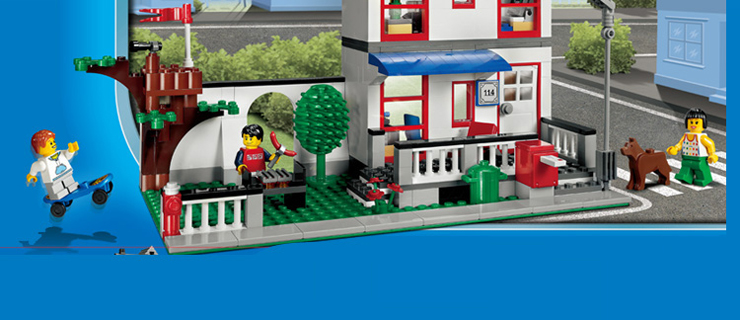 lego 乐高 生活系列 城市房屋 l8403 e