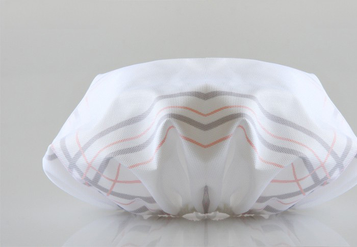 多样屋 tayohya 进口涤纶防水防霉英格兰格子成人浴帽 白色