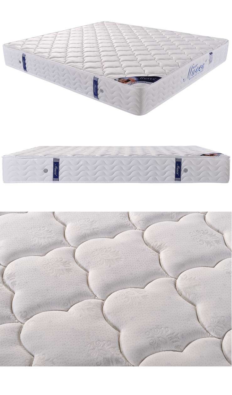 muses正品纯天然乳胶床垫 独立弹簧床垫 1.