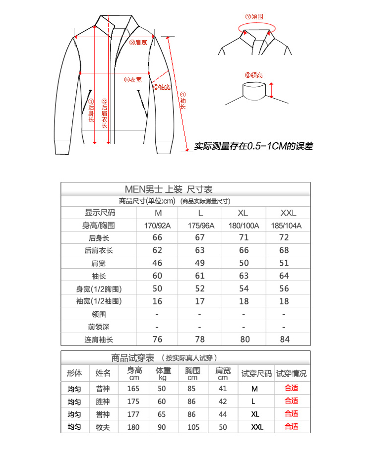 kappa卡帕背靠背 多色 男棉服 k2103mj201 黑色 xxl