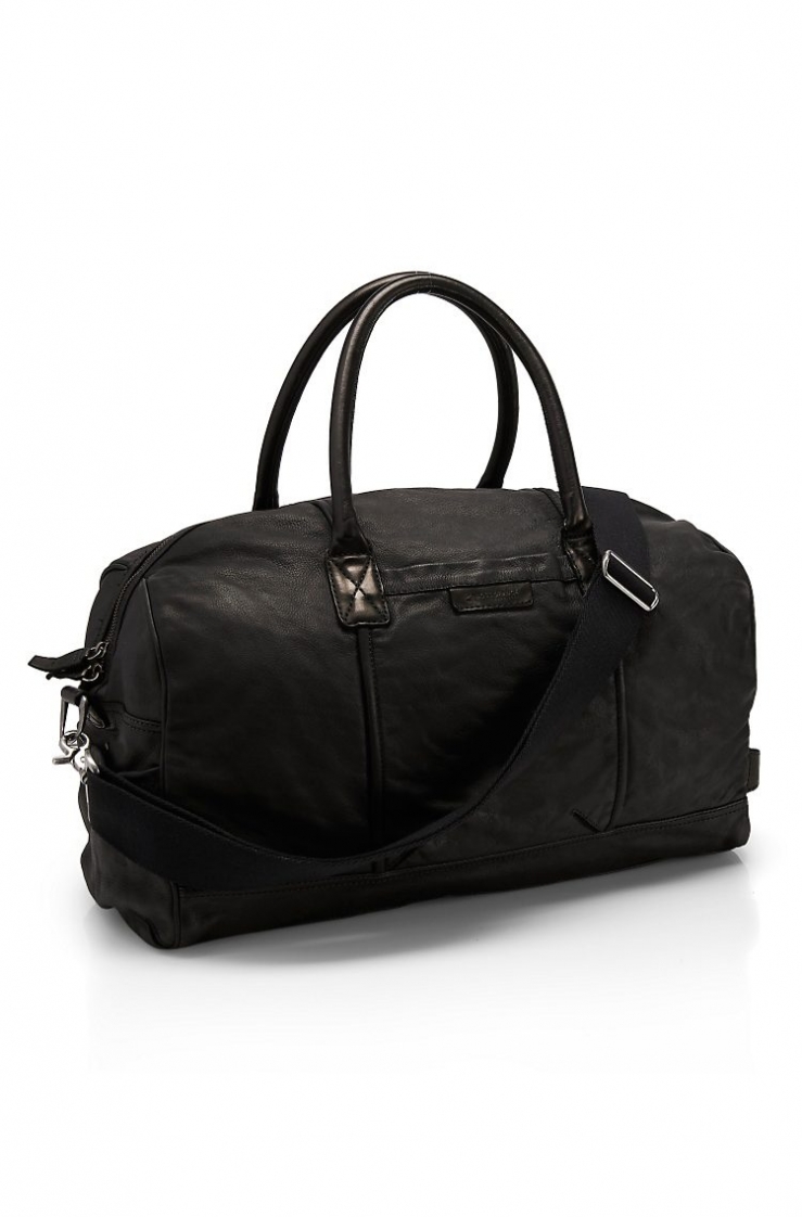 波士hugo boss 男式旅行包 black q00005125