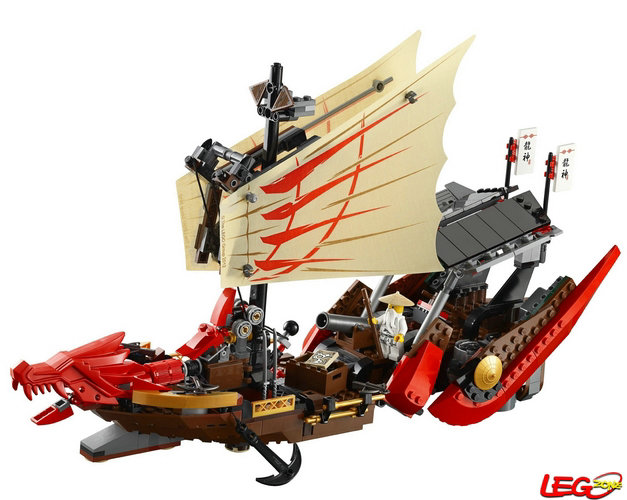 2012 商品系列:忍者系列 商品型号:9446 商品名称:命运赏赐号 颗粒数