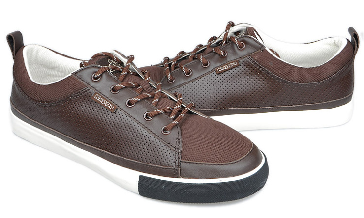 卡帕kappa男鞋板鞋-k0155vs86-601 棕色 40.