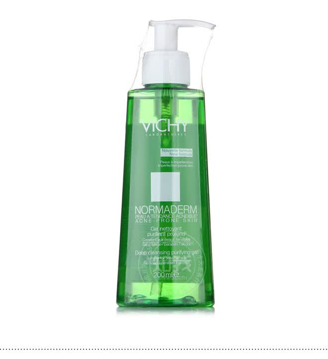 薇姿vichy 净颜无瑕祛痘保湿洁面啫喱200ml