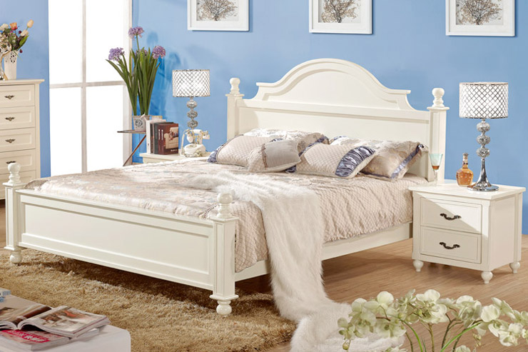 美乐乐家具 凯撒豪庭 床 双人床 1.