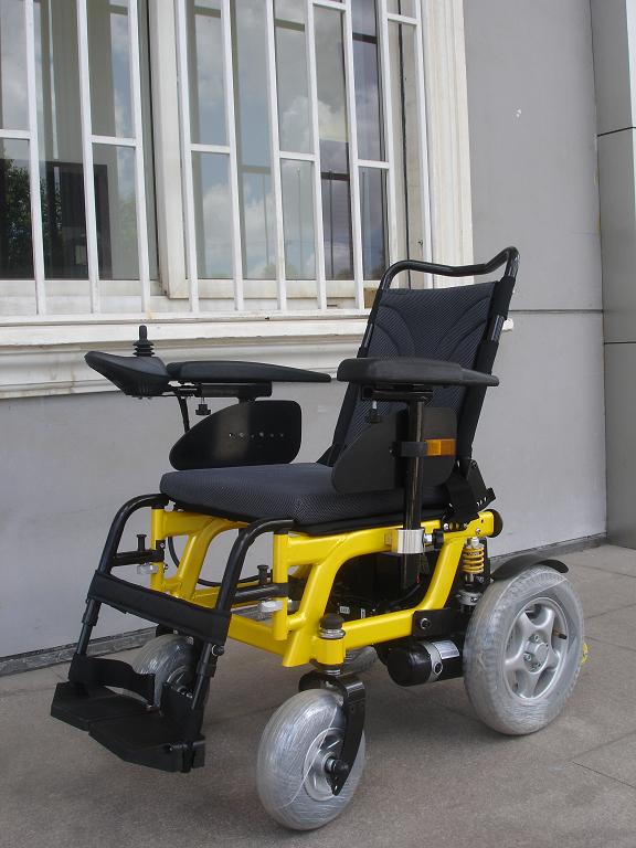 威之群1018豪华皮革版电动轮椅车 进口配置 欧美款式