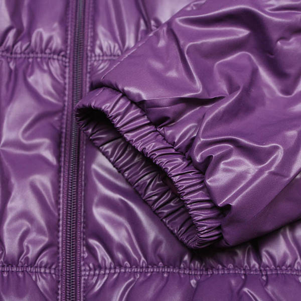 李宁lining 冬季 女子运动棉服 棉外套上衣 ajme104-2 紫色 m